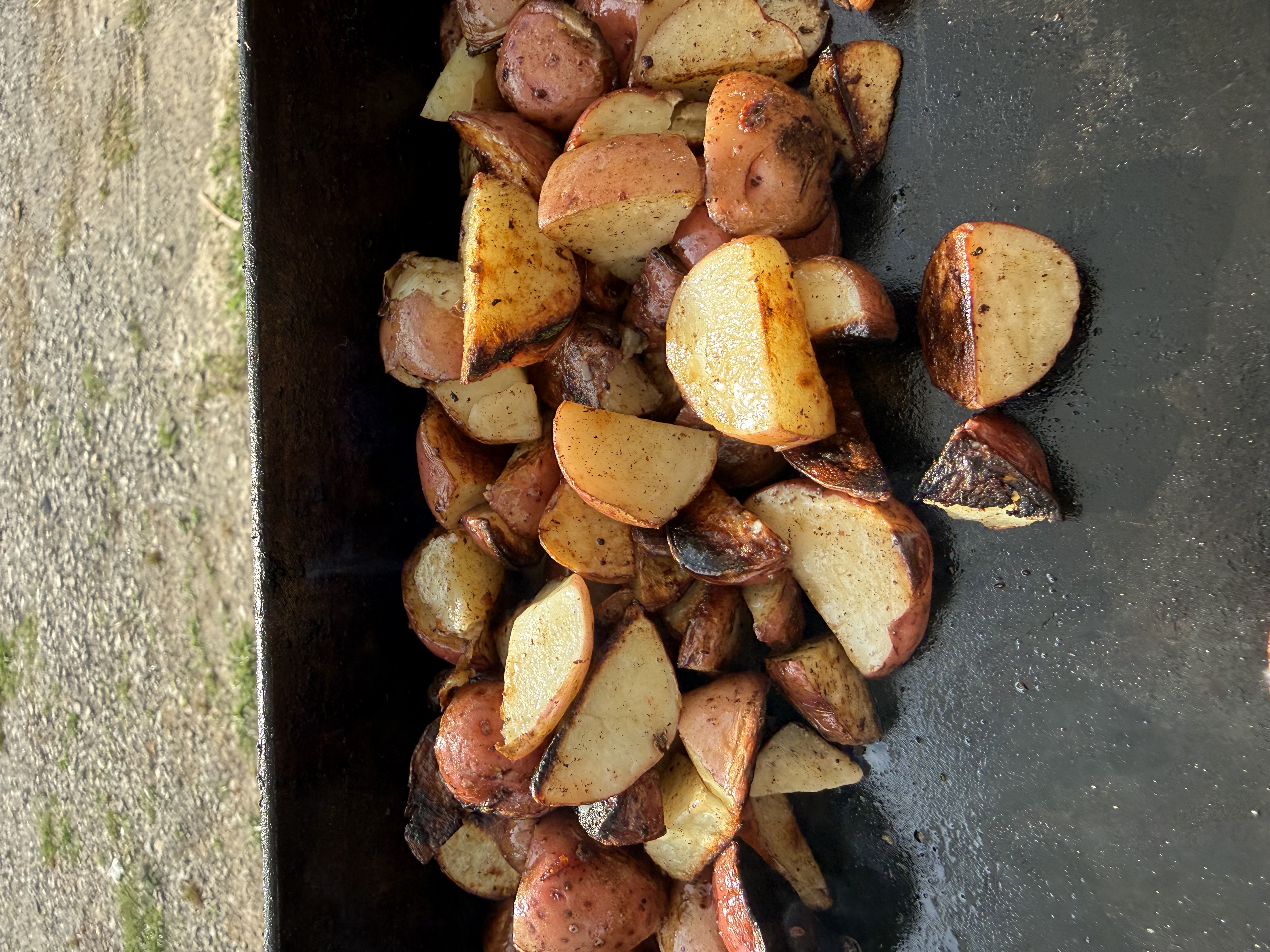 Skillet potatoes